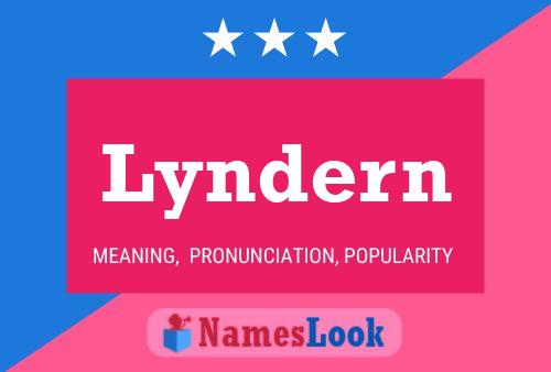 Poster del nome Lyndern