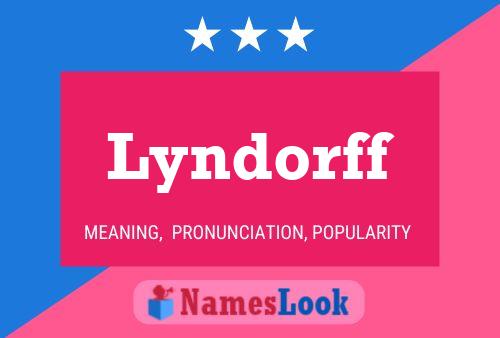 Poster del nome Lyndorff