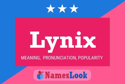 Poster del nome Lynix