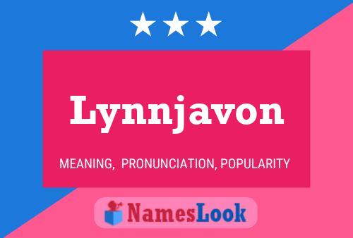 Poster del nome Lynnjavon