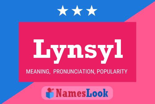 Poster del nome Lynsyl