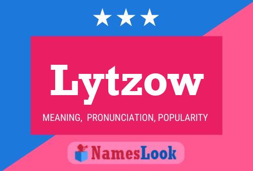 Poster del nome Lytzow