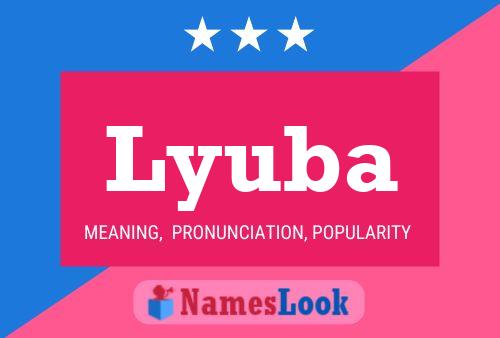 Poster del nome Lyuba