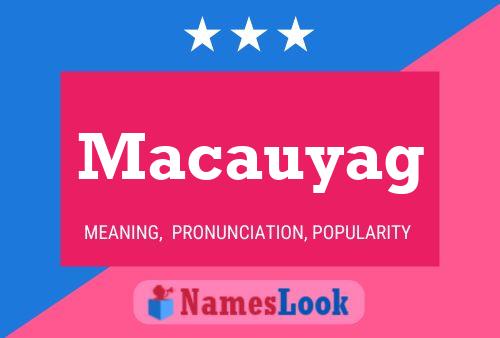 Poster del nome Macauyag