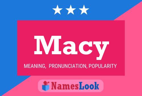 Poster del nome Macy