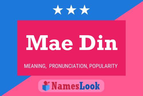 Poster del nome Mae Din