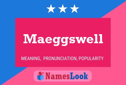 Poster del nome Maeggswell