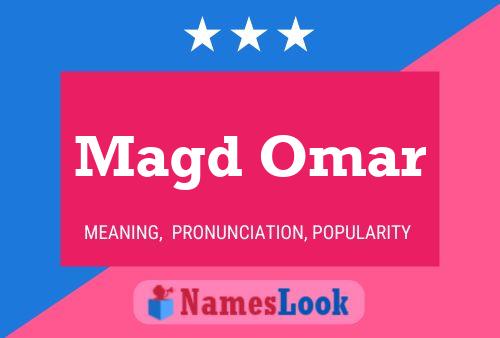 Poster del nome Magd Omar