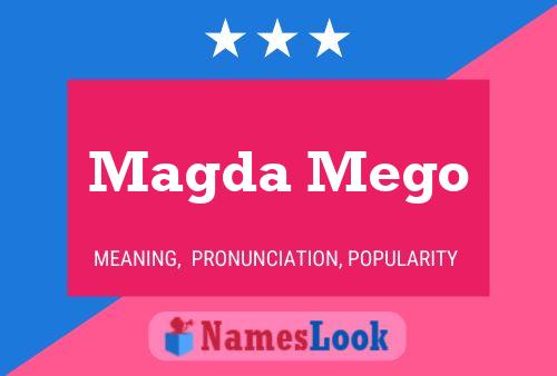 Poster del nome Magda Mego