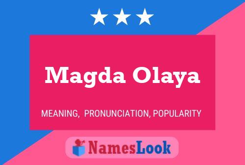 Poster del nome Magda Olaya