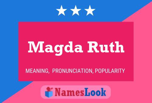 Poster del nome Magda Ruth