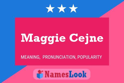 Poster del nome Maggie Cejne