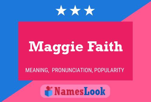 Poster del nome Maggie Faith