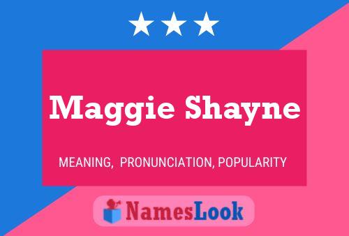 Poster del nome Maggie Shayne