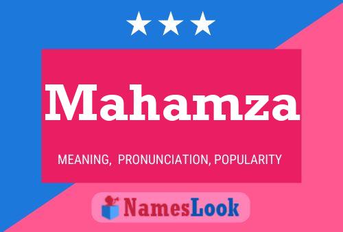 Poster del nome Mahamza