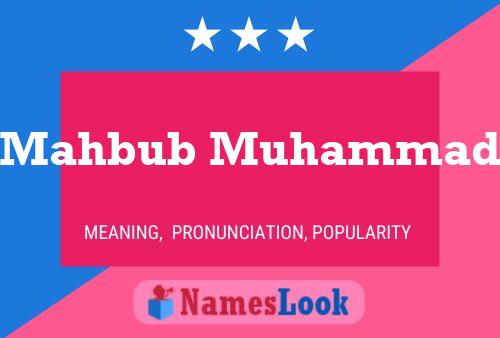 Poster del nome Mahbub Muhammad