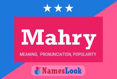 Poster del nome Mahry