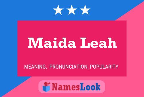 Poster del nome Maida Leah