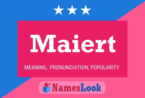 Poster del nome Maiert