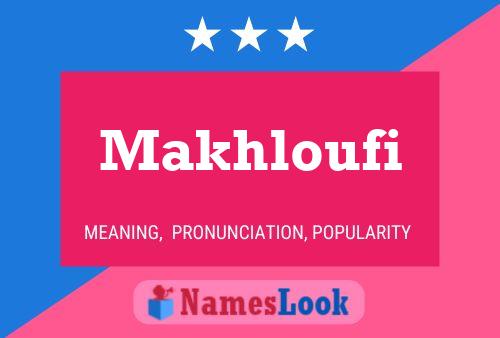 Poster del nome Makhloufi