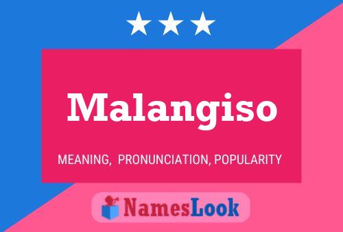 Poster del nome Malangiso