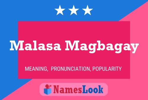 Poster del nome Malasa Magbagay