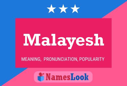 Poster del nome Malayesh