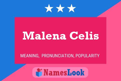 Poster del nome Malena Celis