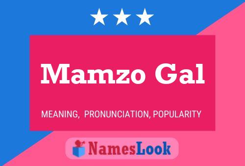 Poster del nome Mamzo Gal