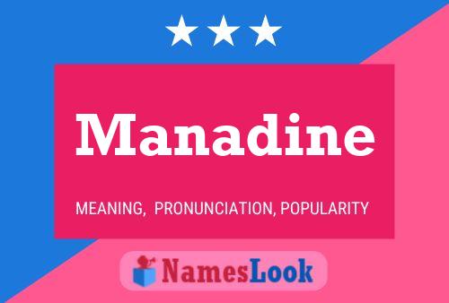 Poster del nome Manadine