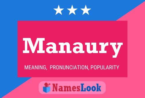 Poster del nome Manaury