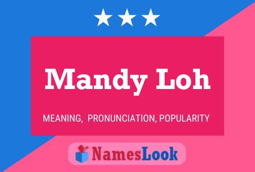 Poster del nome Mandy Loh