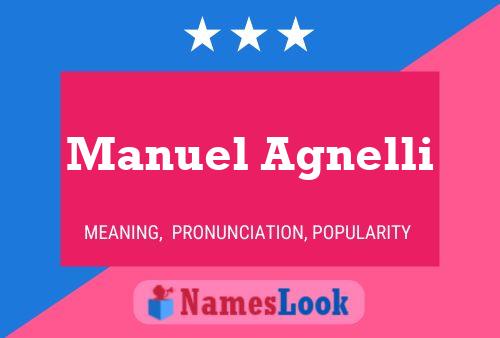 Poster del nome Manuel Agnelli