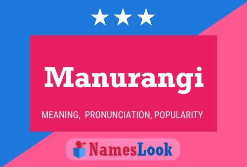 Poster del nome Manurangi