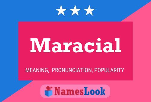 Poster del nome Maracial