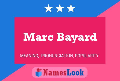 Poster del nome Marc Bayard