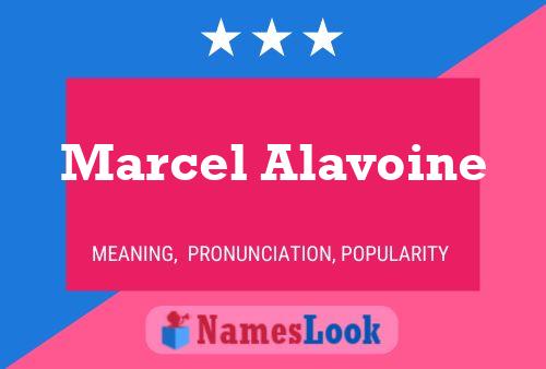 Poster del nome Marcel Alavoine