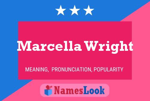 Poster del nome Marcella Wright