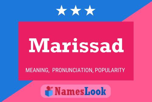 Poster del nome Marissad