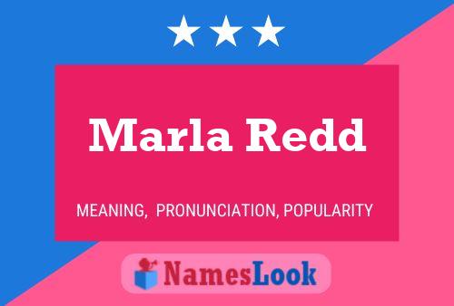 Poster del nome Marla Redd