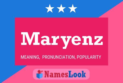 Poster del nome Maryenz