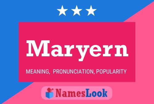 Poster del nome Maryern