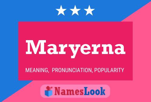 Poster del nome Maryerna