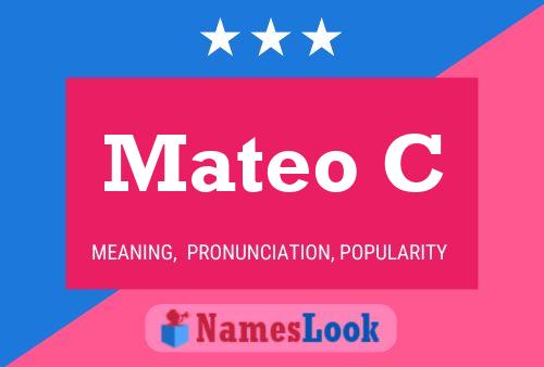 Poster del nome Mateo C