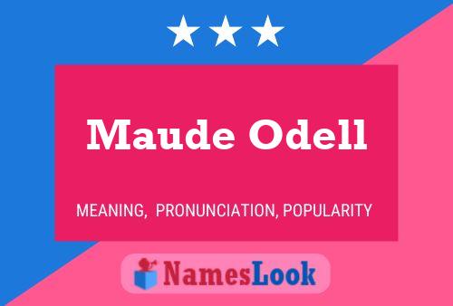 Poster del nome Maude Odell