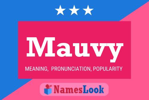 Poster del nome Mauvy