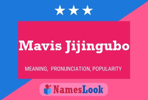 Poster del nome Mavis Jijingubo