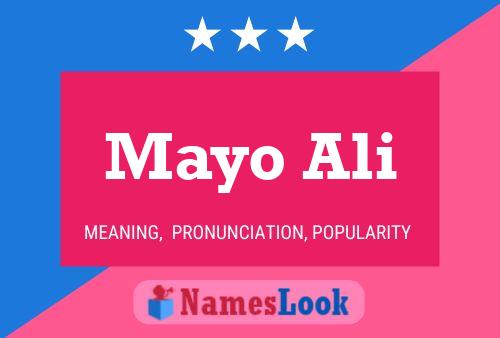 Poster del nome Mayo Ali