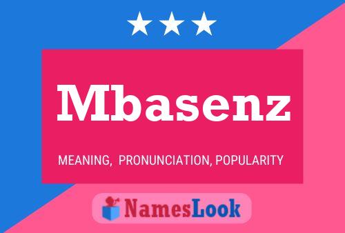 Poster del nome Mbasenz