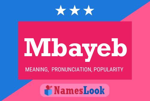 Poster del nome Mbayeb